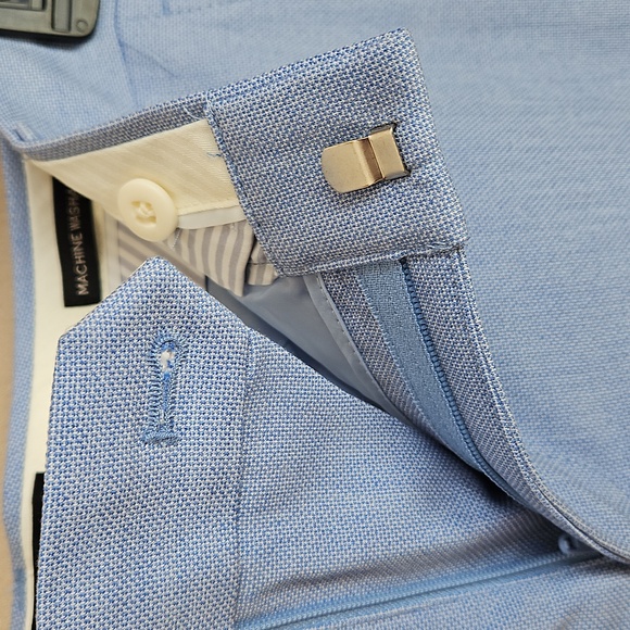 Banana Republic Pant Ryan NWT 6P Blue Collegiate Business Casual Summer Vaca - Picture 7 of 11